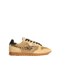 Sneakers Windspin In Suede Lavorato E Pelle