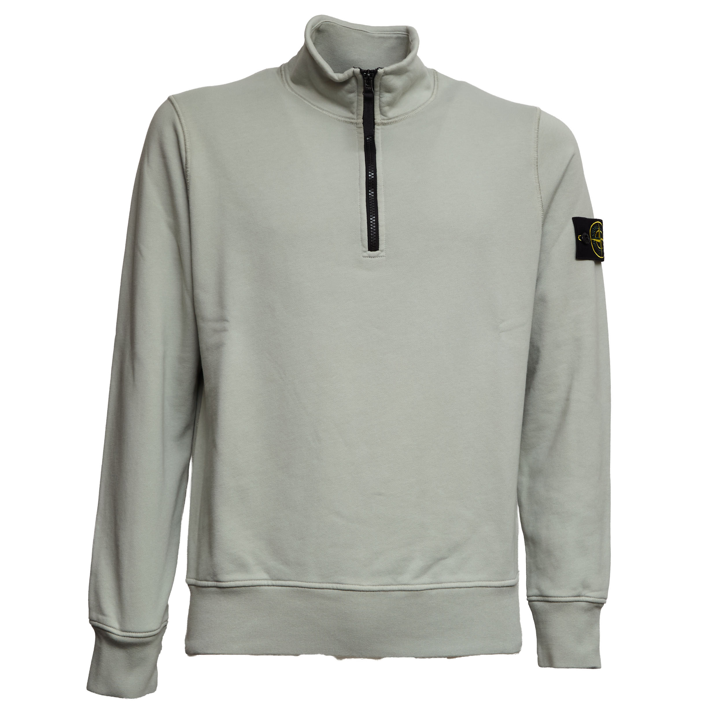 Felpa Mezza Zip Organic Cotton Fleece