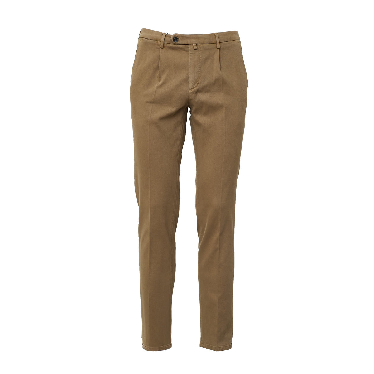 Pantaloni Una Pinces In Cotone Tencel Manopesca