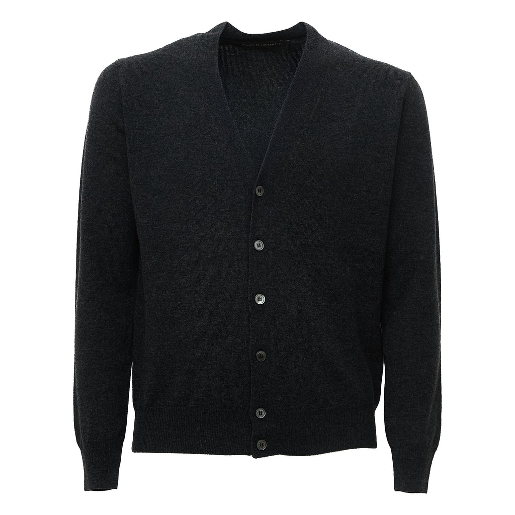 Cardigan In Lana, Cashmere