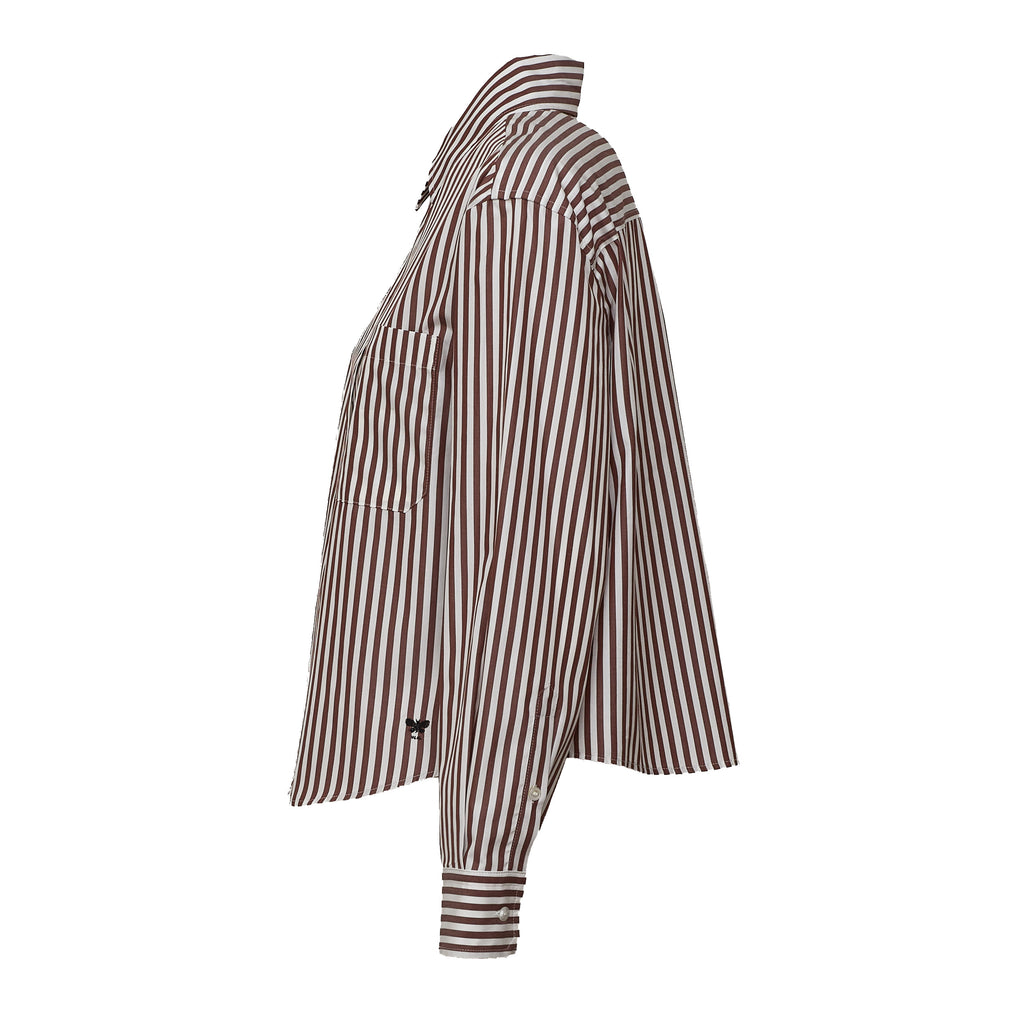 Camicia Panetto In Popeline Puro Cotone