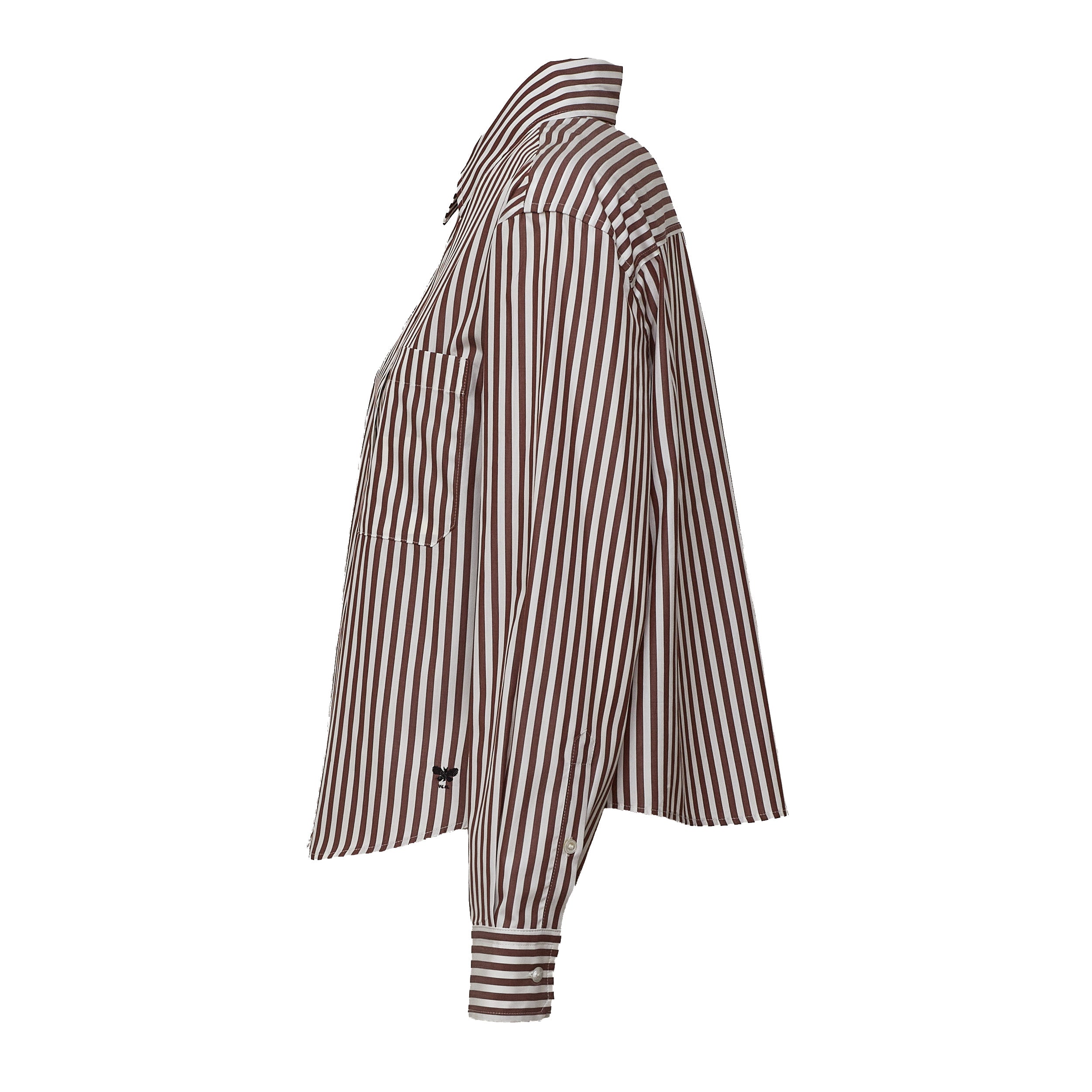 Camicia Panetto In Popeline Puro Cotone