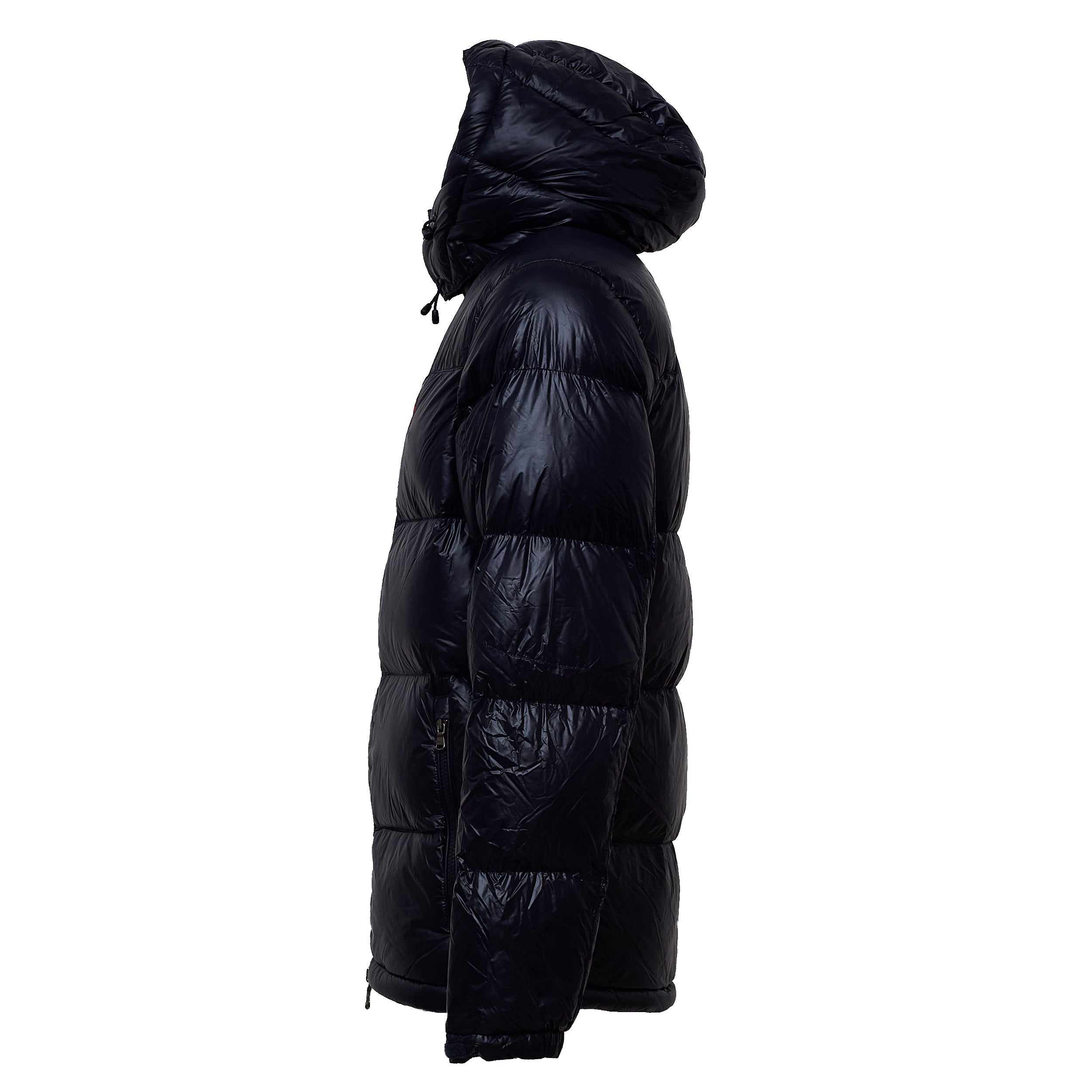 Glossy Insulated Bomber Jacket