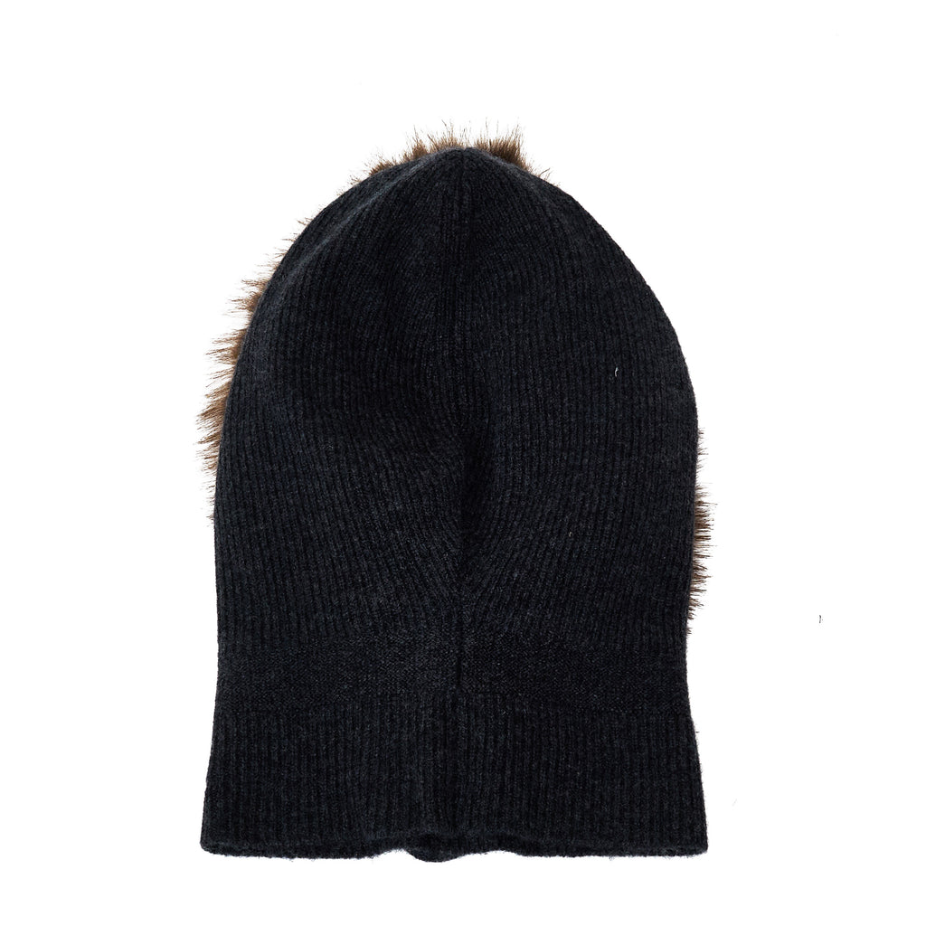 The Faux Fur Trim Balaclava