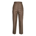 High Waisted 3/4 Trousers