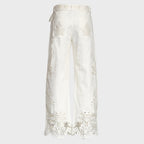 Boho Beauty Richielieu White Pants