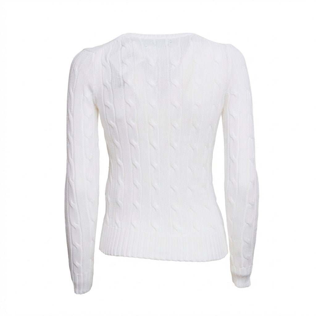 Maglia A Trecce In Pima Cotton