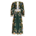Nature Green Maxi Dress