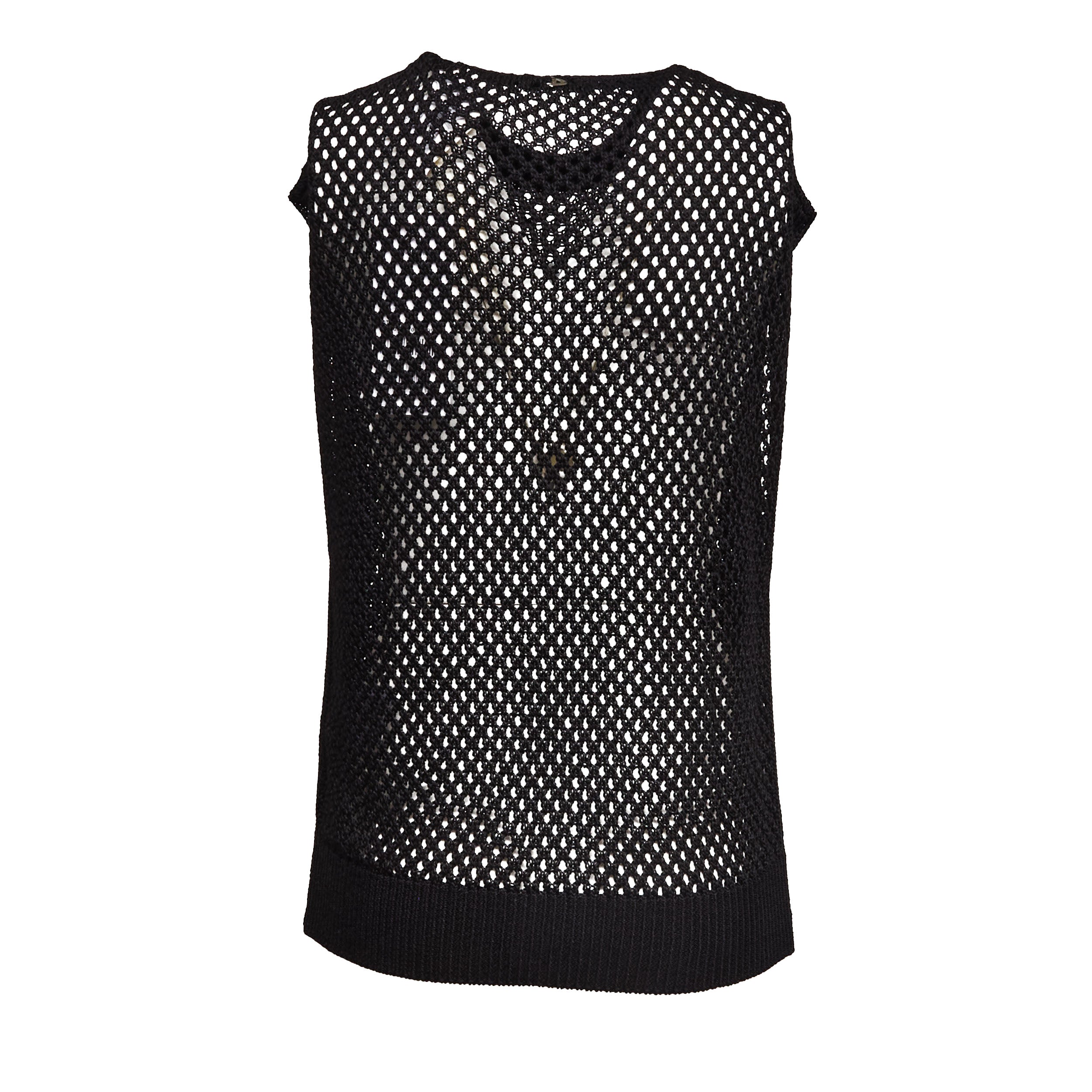 Gilet Regular In Cordonetto Traforato F.5