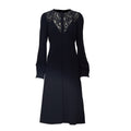 Abito Con Inserto In Pizzo
