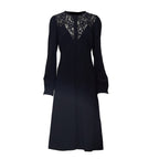 Abito Con Inserto In Pizzo