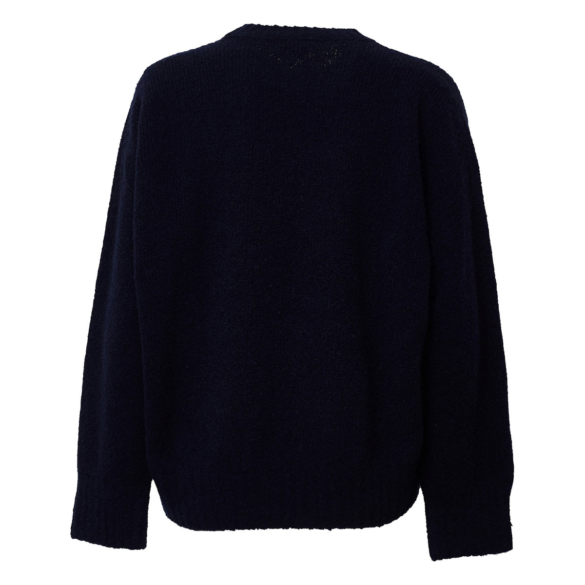 Round Neck Boxy Puffed Curved Hem
