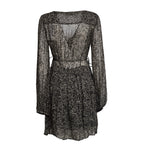 Loriena Crinkled Chiffon Dress