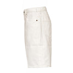 Bermuda In Denim Rigido