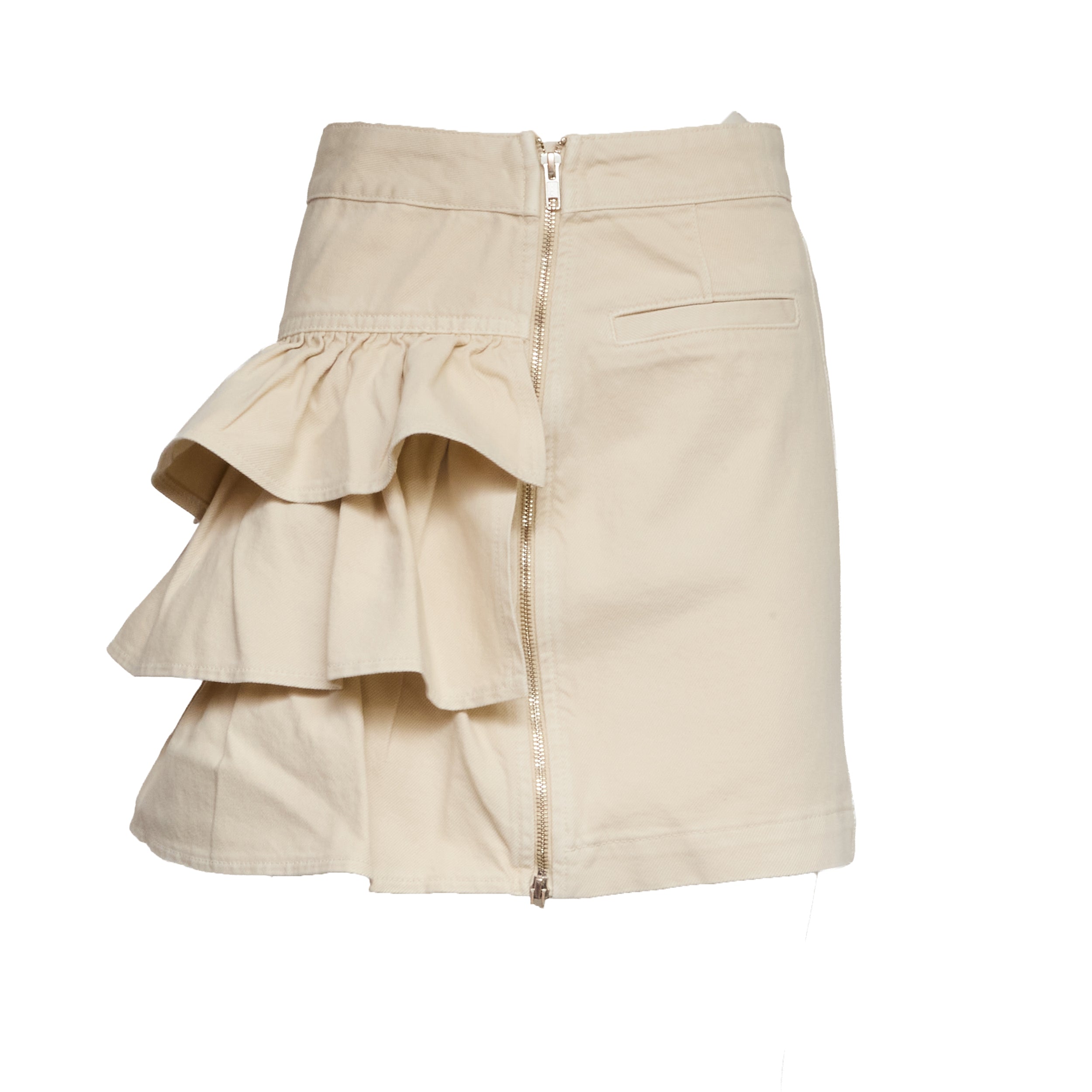 Jila Colour Denim Miniskirt