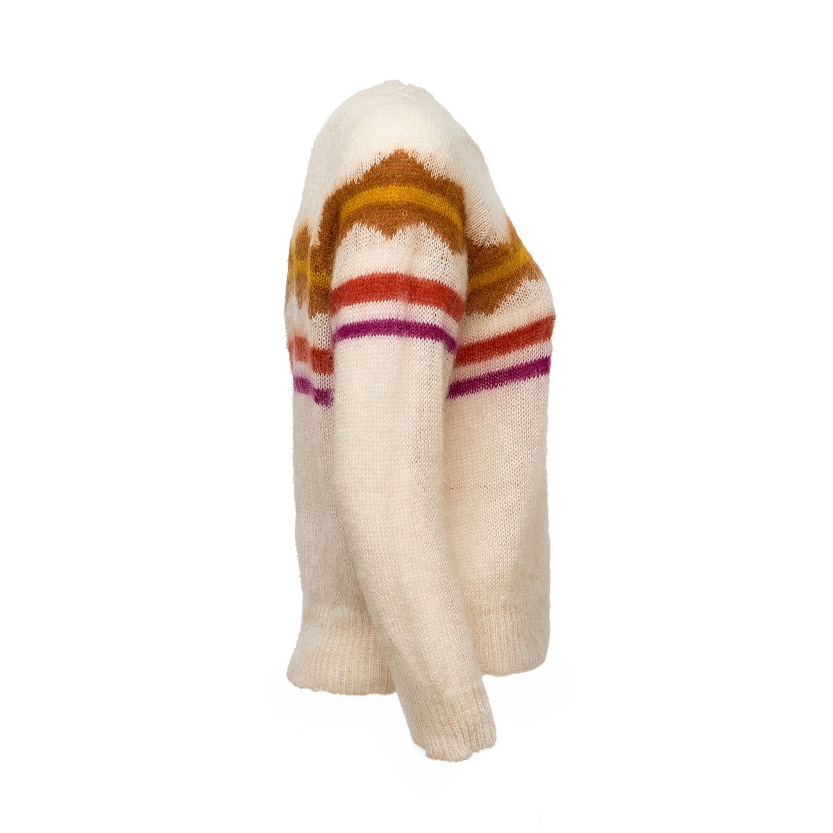 Monette Graphic Brushed Pullover