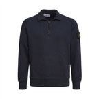 Felpa Mezza Zip Organic Cotton Fleece