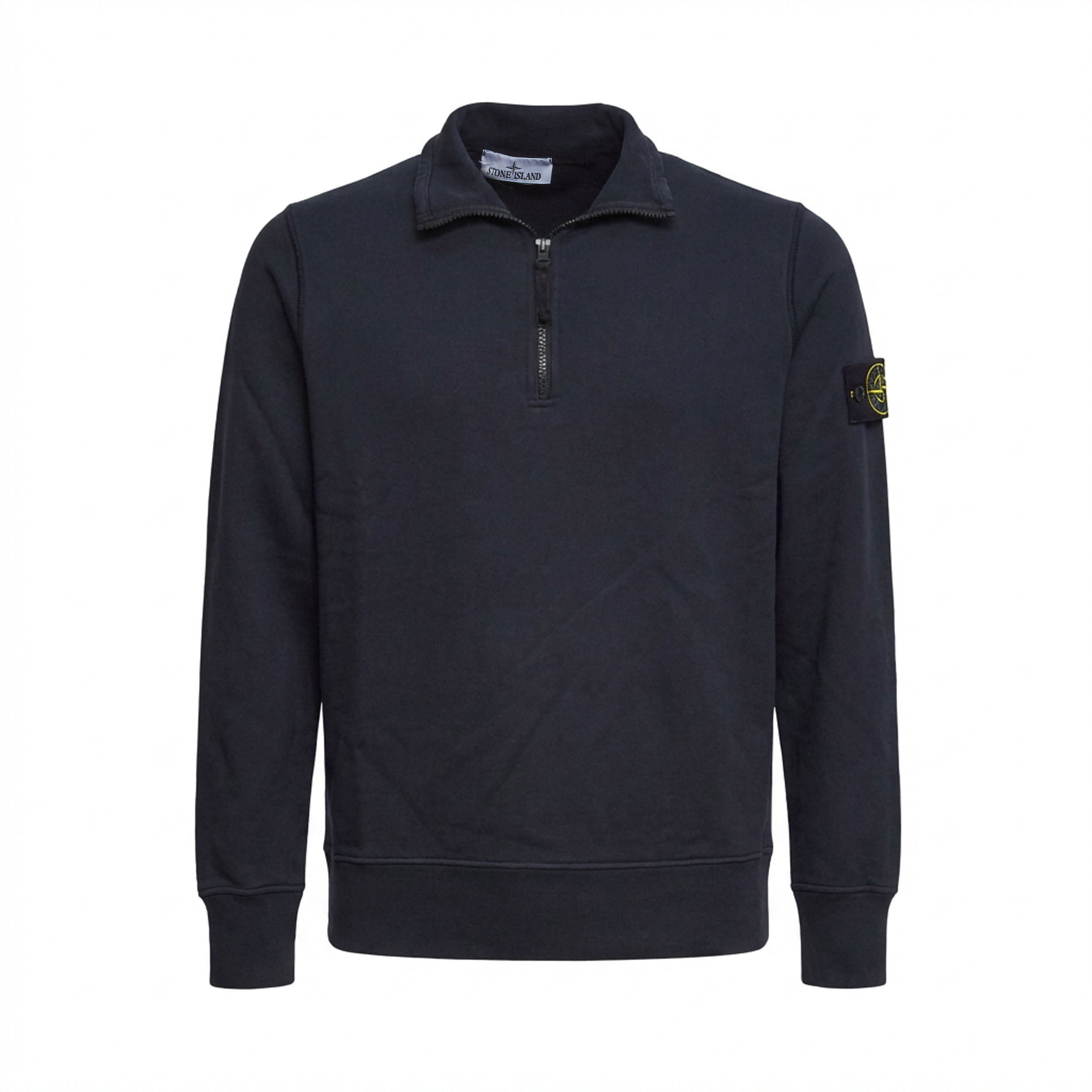 Felpa Mezza Zip Organic Cotton Fleece