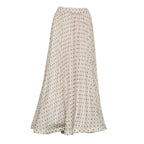 Gonna Pallina In Chiffon Poly Stampa Pois