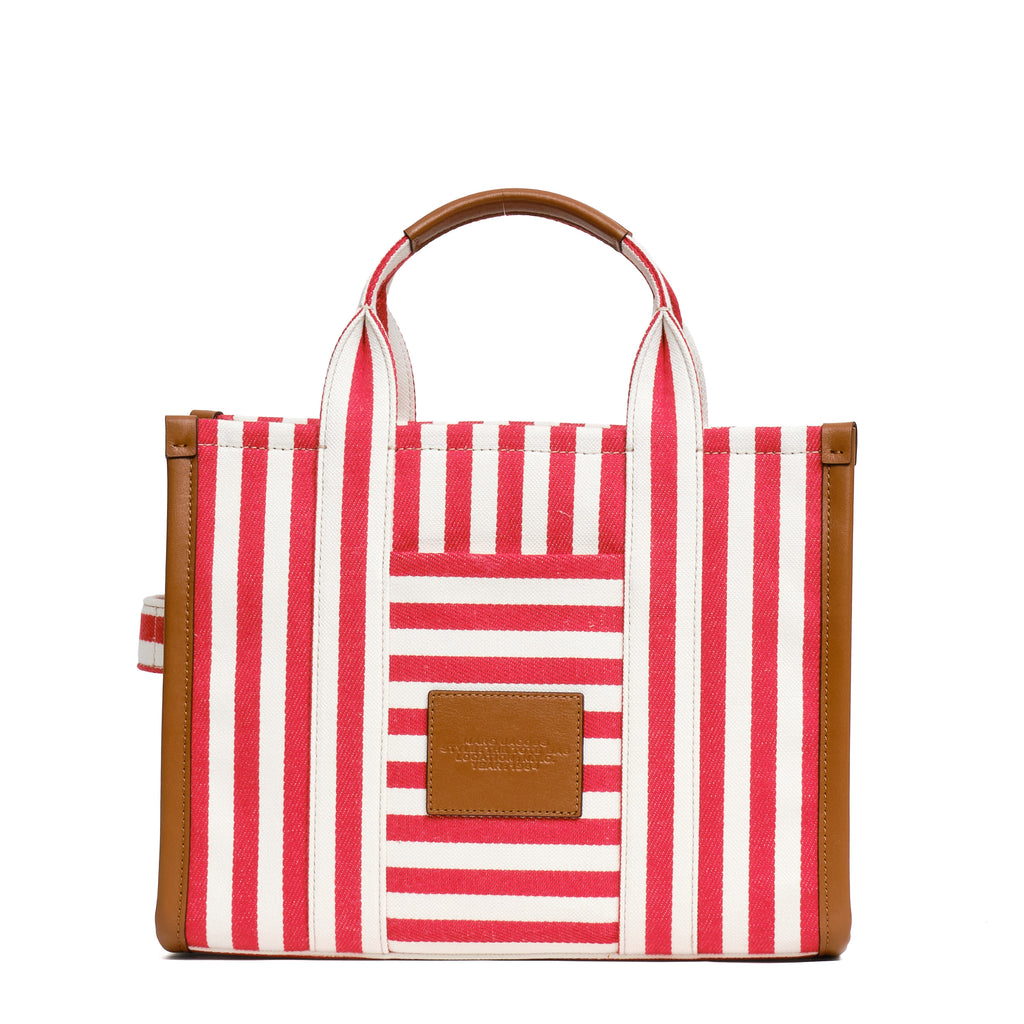 The Medium Tote Stripe Canvas