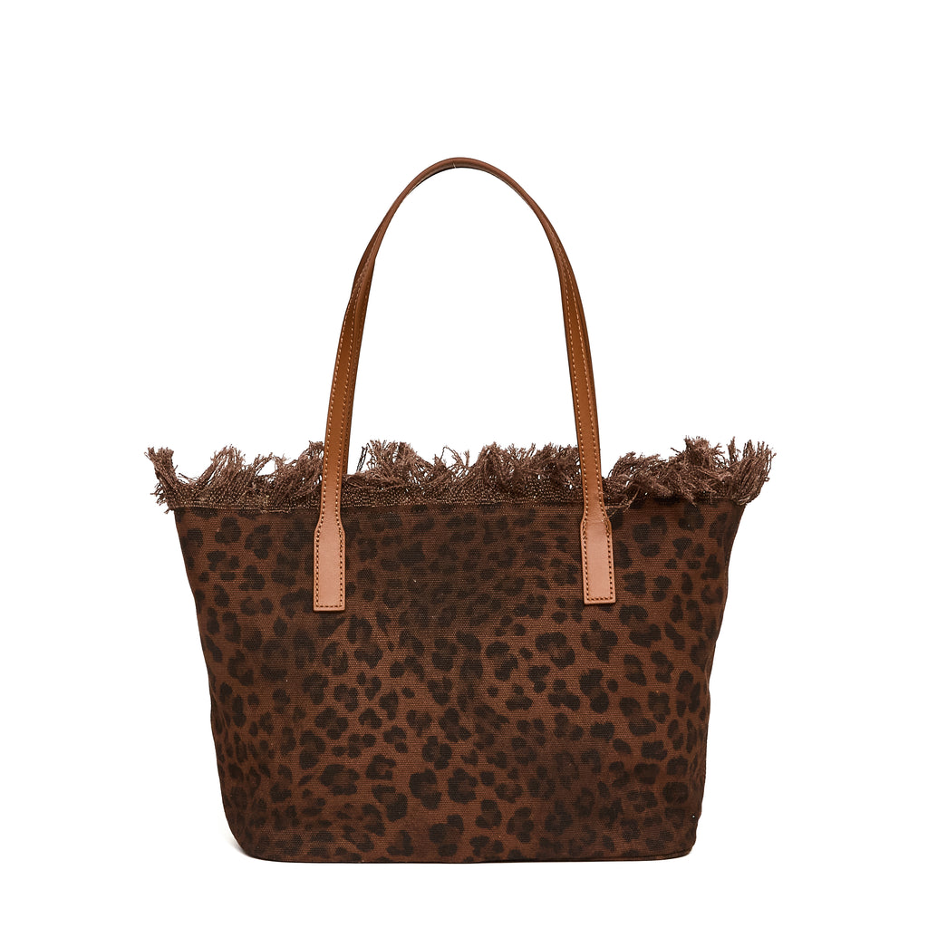 City Bag Mid Fringe Shoulder Bag