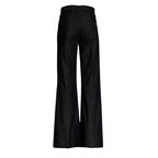 Jeans Amber Cinque Tasche Wide Leg In Denim Seta 7 Oz