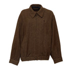 Woven Bomber Coat Wool Twill