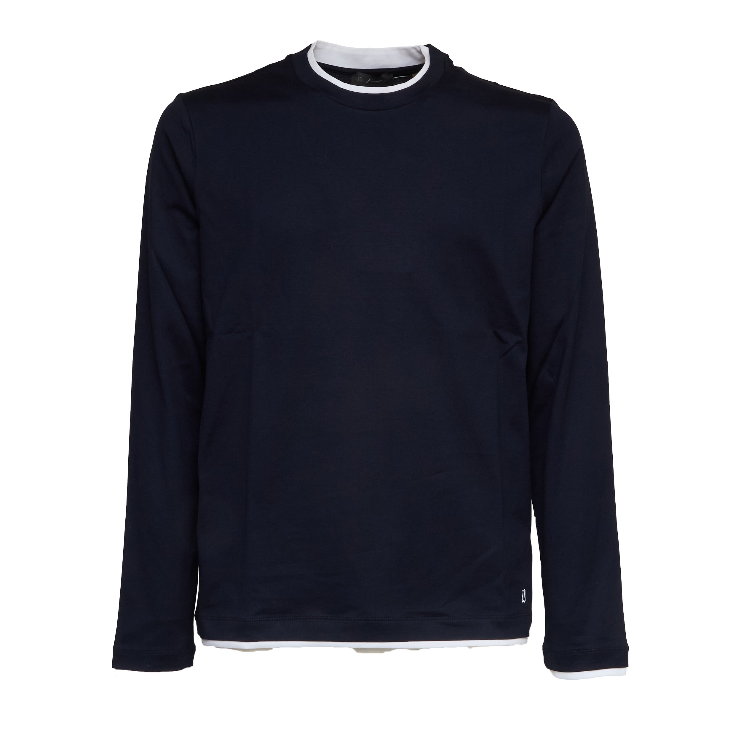 T-Shirt Manica Lunga In Jersey Basico