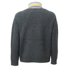 Half Zipped Trucker Sweater