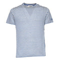 T-Shirt Dover Stripes Cotone, Lino