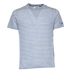 T-Shirt Dover Stripes Cotone, Lino