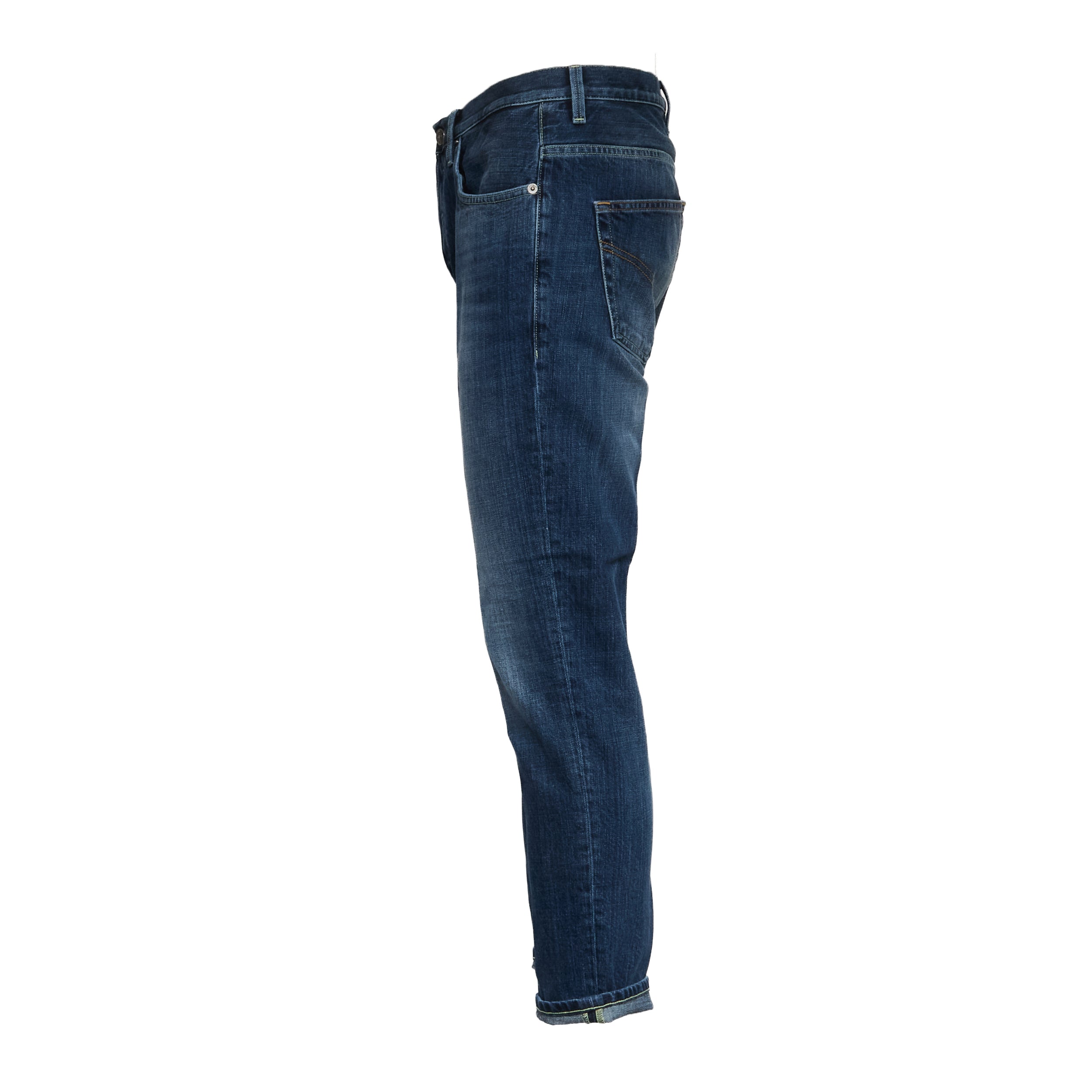 Jeans Brighton In Denim Fisso Cross Blu