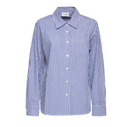 Camicia Cashine A Righe Con Cristalli