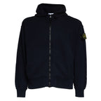 Felpa Con Cappuccio, Zip  In Cotone