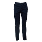 Pantaloni Cargo Stretch Organic Broken Twill Cotton Old Effect