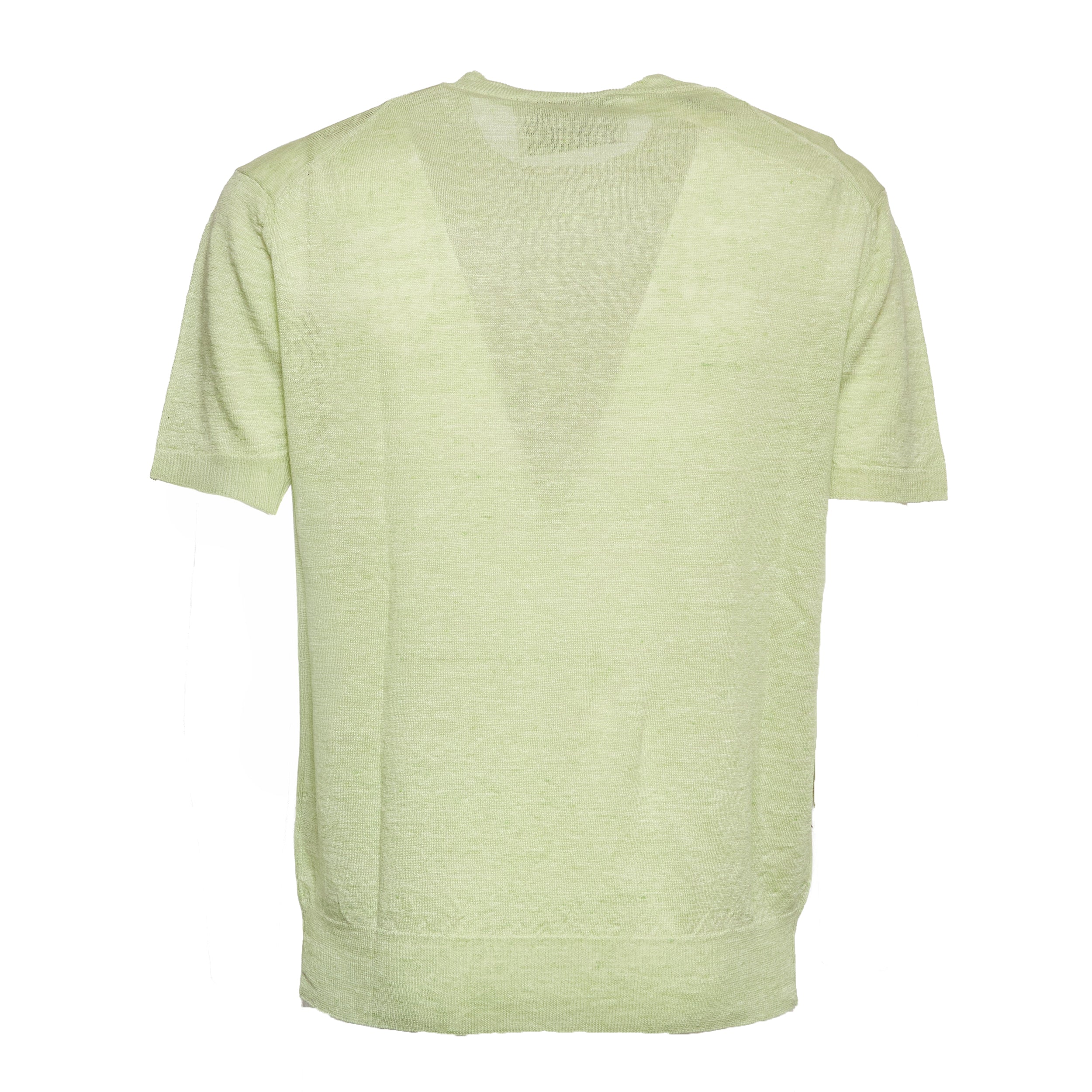 T-Shirt In Misto Lino