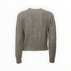 Lalia Donegal Round Neck Cable Sweater
