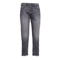 Jeans Koons Loose Bottone Gioiello Loose