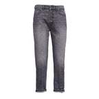 Jeans Koons Loose Bottone Gioiello Loose