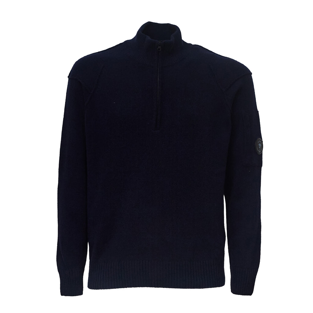 Lambswool Grs Half Zip Sweater