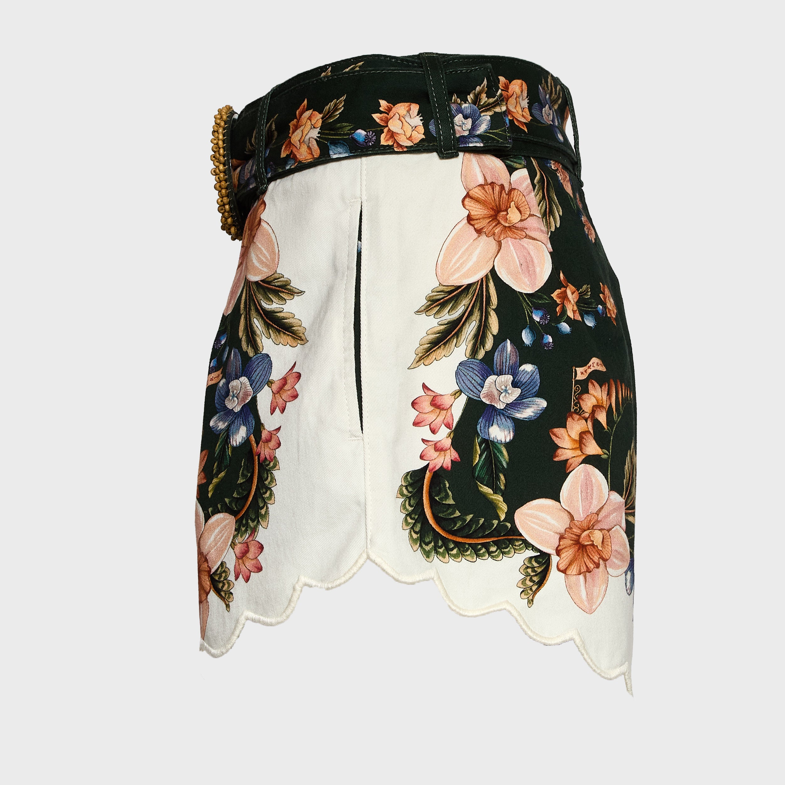 Berry Garden Twill Shorts