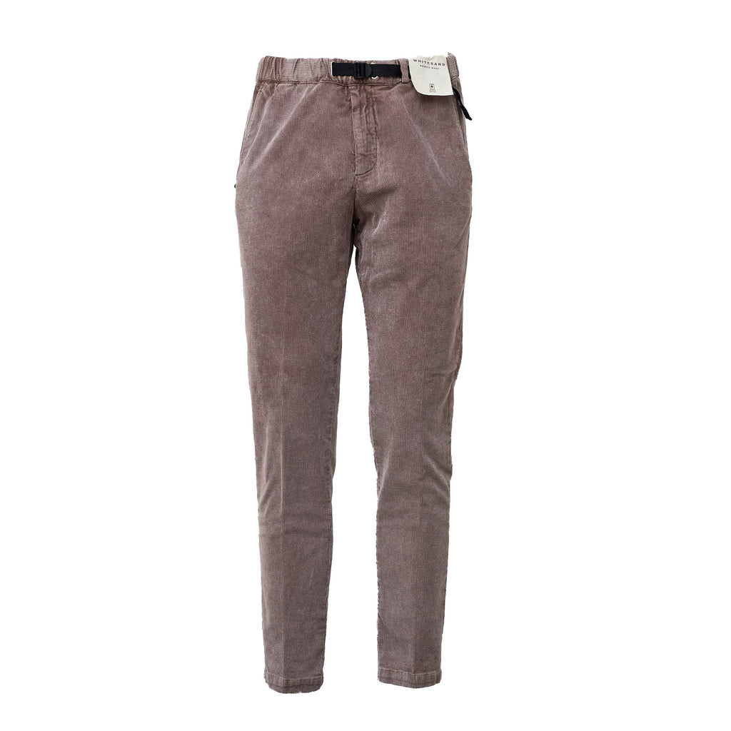 Pantaloni In Velluto Lavato