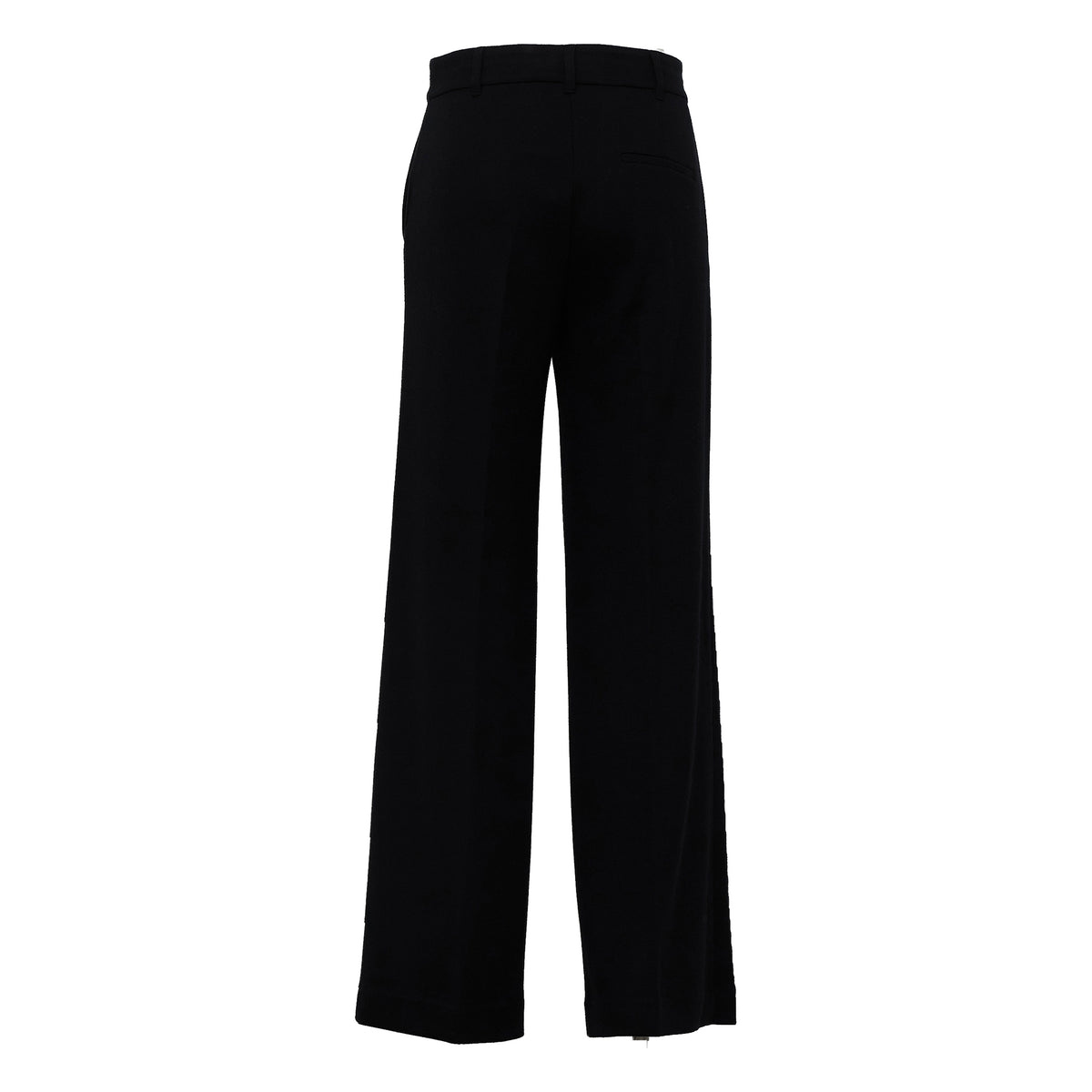 Pantaloni Euforia In Jersey Micropiquet Di Lana, Cotone