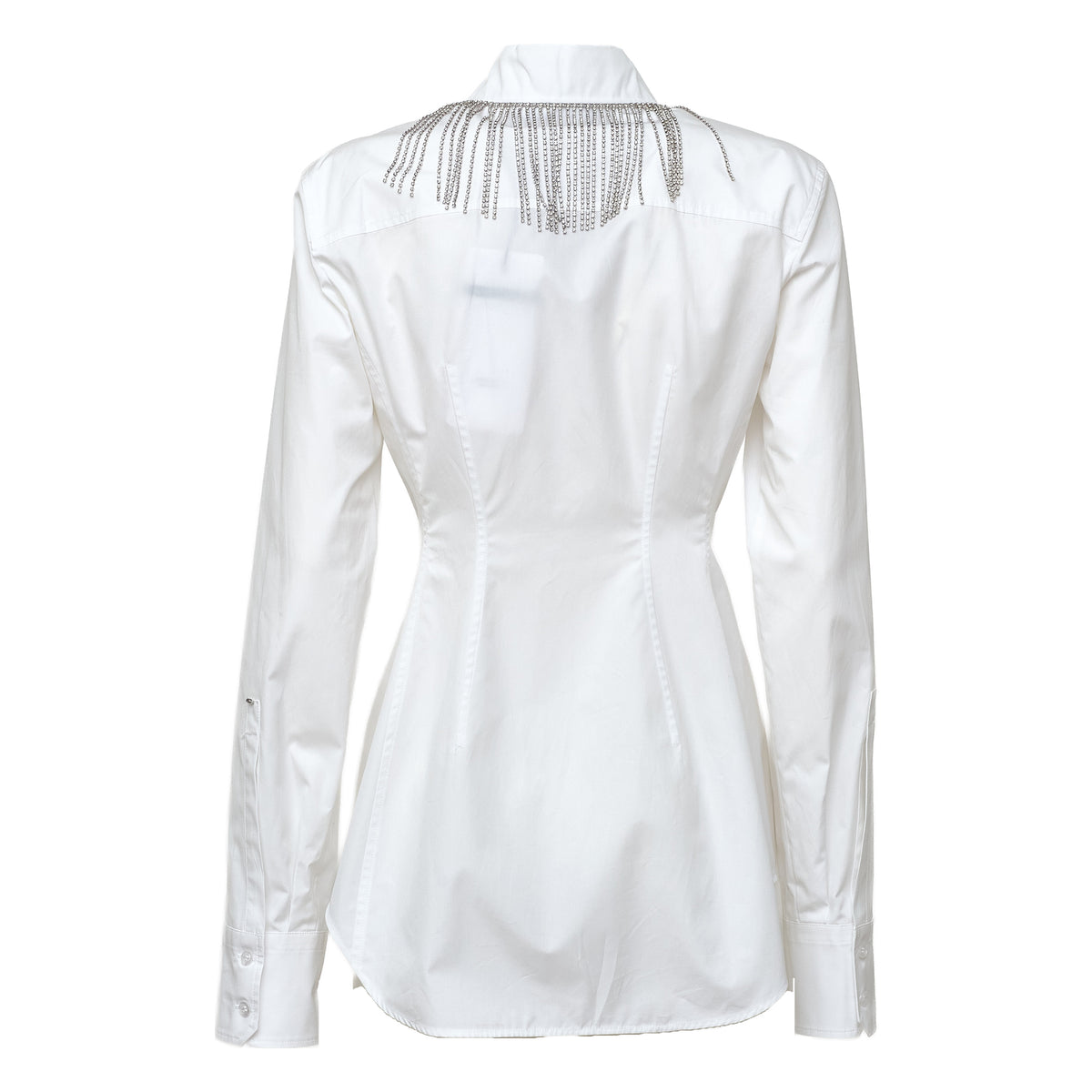 Camicia Pesi In Popeline Di Puro Cotone
