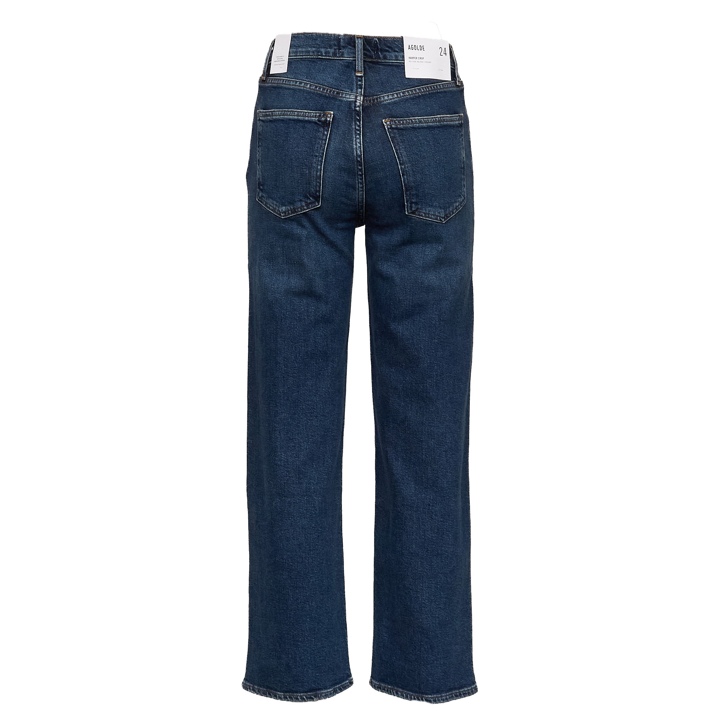 Jeans Harper Crop Mid Rise Relaxed Straight