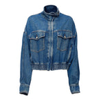 Giacca Bussola In Denim