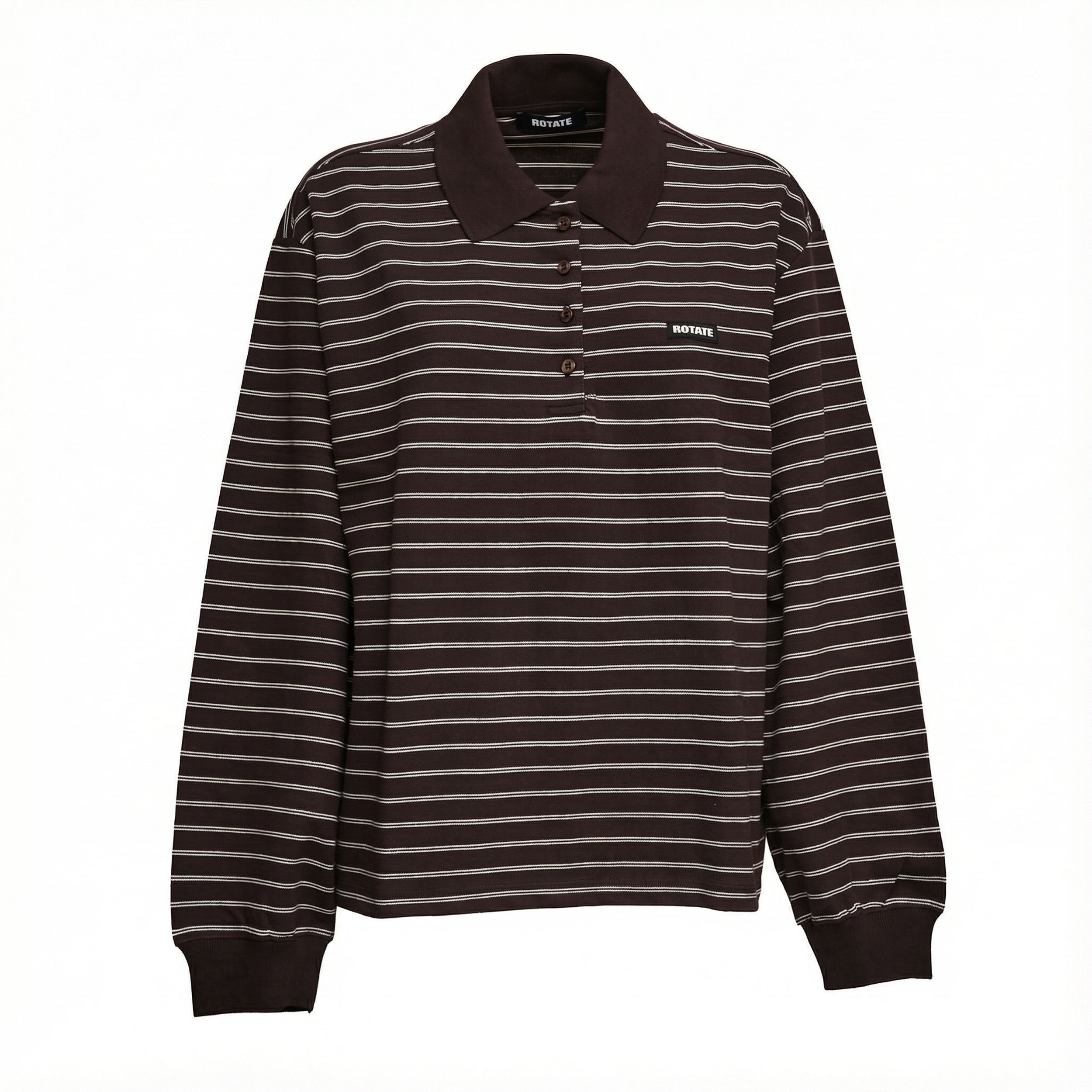Plune Pique Long-Sleeve Polo