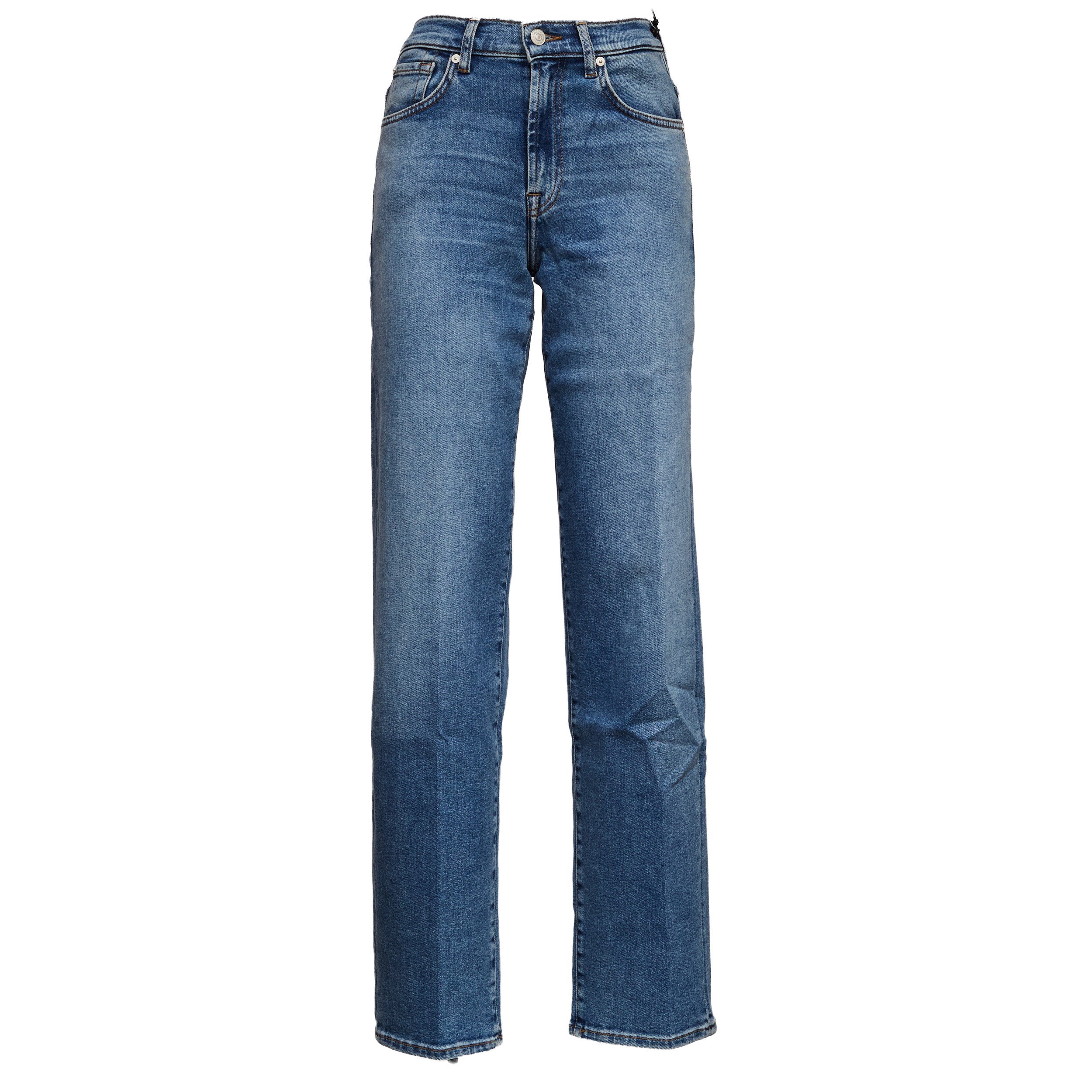 Jeans Stovepipe Straight Oceanstone