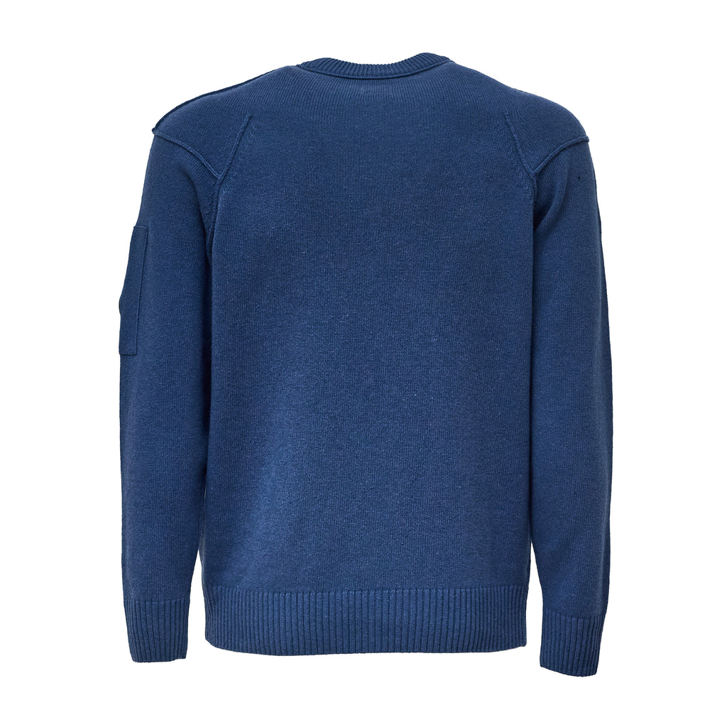 Lambswool Grs Crewneck Lens Sweater