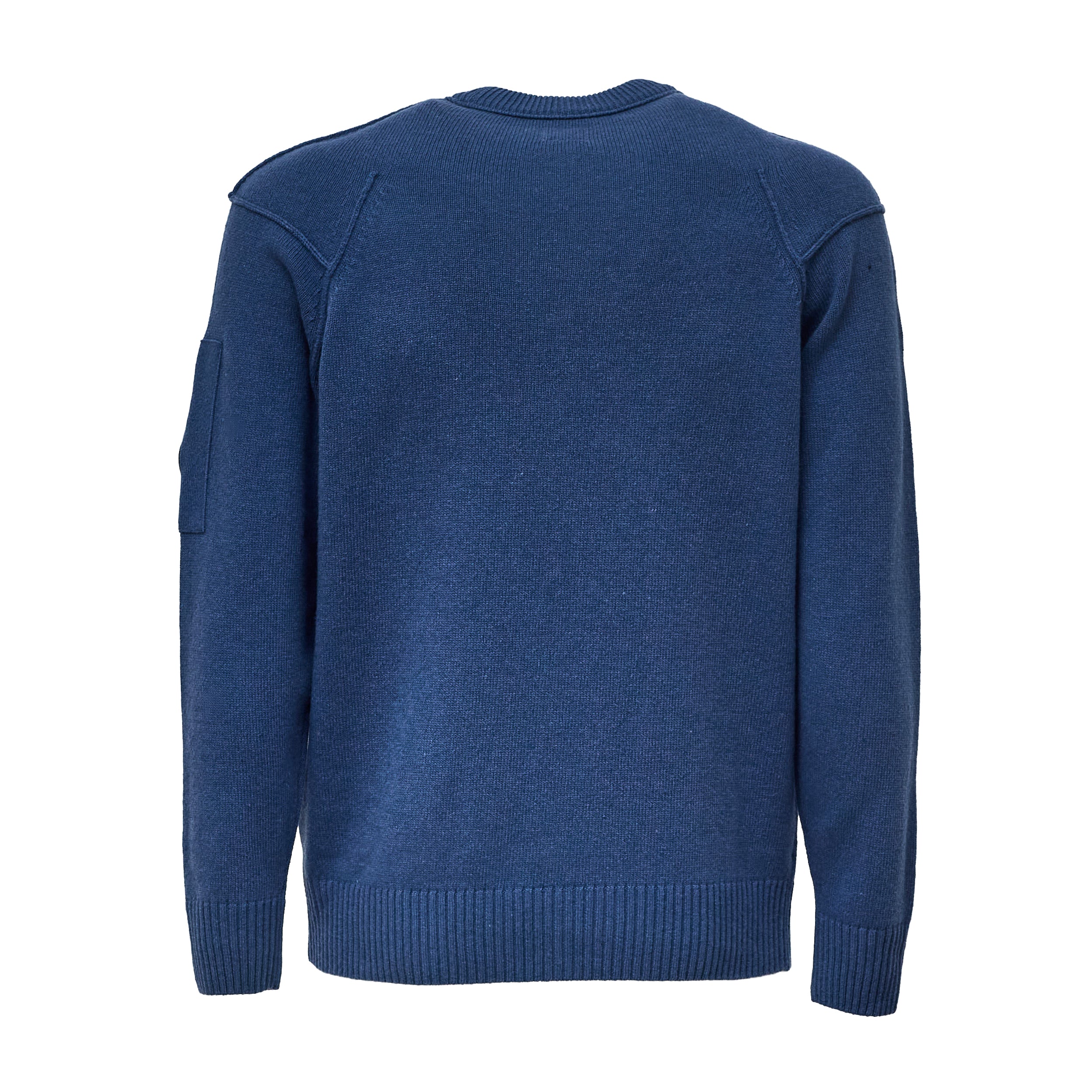 Lambswool Grs Crewneck Lens Sweater